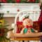 Glitzhome® 27.5" Christmas Fabric Gingerbread Man Doorstop
